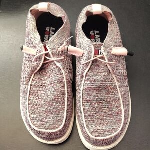 LARNMERN Steel Toe Loafers Women Lightweight Comfortable Slip On Casual Size 9